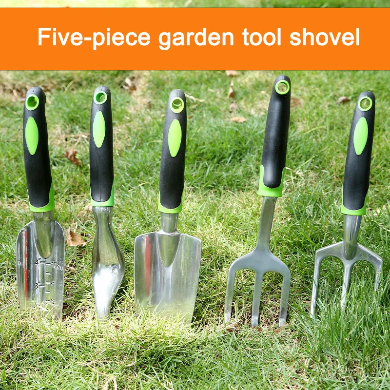 

Hand Weeding Tools Alluminum Alloy Fork Shovel Rake Weeder Transplanting Digging Tools Garden Planting Tools LBShipping