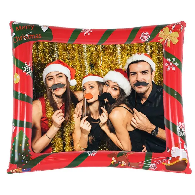 1 шт. фоторамка рождественские Забавные милые шикарные надувные фоторамки