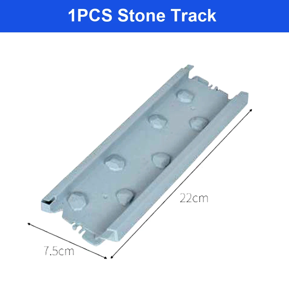1PC STONE ROAD 5,5 см железнодорожные автомобильные игрушки DIY универсальные аксессуары для светящихся магических гоночных треков Развивающие игрушки для Дети Детские подарки - Цвет: 1PC STONE ROAD