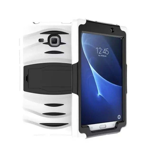 Силиконовый PC Гибридный стенд жесткий чехол накладка с Анти пыль мягкий для Samsung