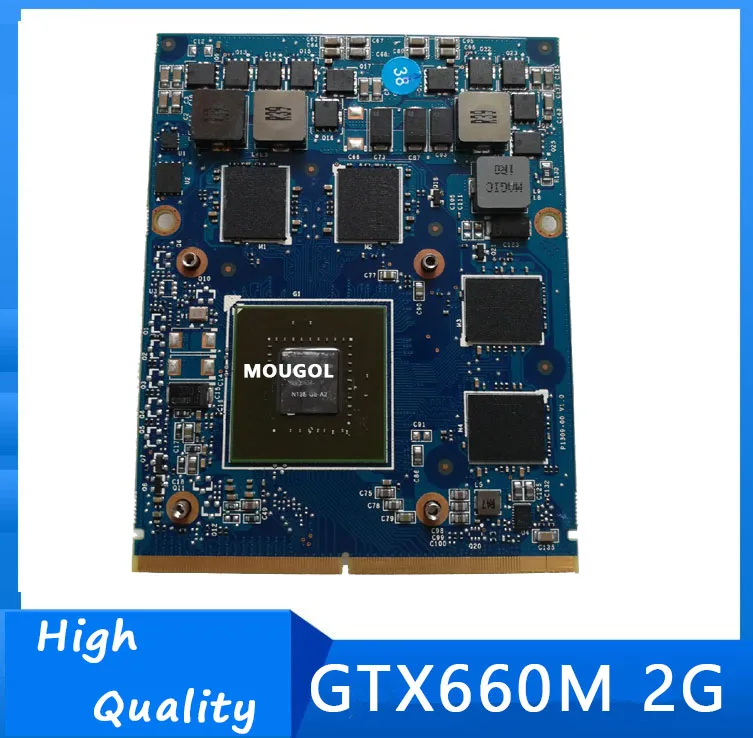 Новый GTX660M GTX 660M GDDR5 2 Гб N13E-GE-A2 видео VGA Графика карты для Dell Alienware M15X M17X R3 R4 M18X R2 |