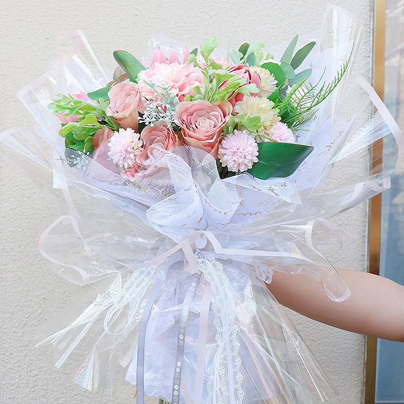 Скрапбукинг 1 м с надписью для вас на английском языке декоративный марлевый