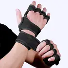Перчатки с открытыми пальцами для фитнеса и бодибилдинга, для мужчин и женщин