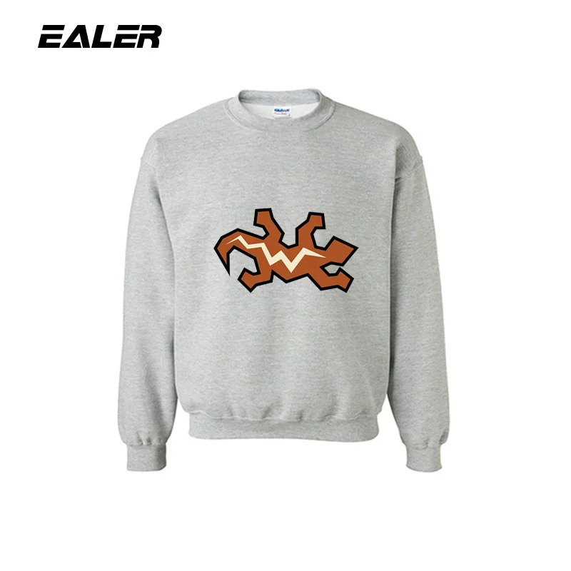 

COLDOUTDOOR Men gray Sports sweater Fitness Coat with logo for ice hockey fans Sweatshirt