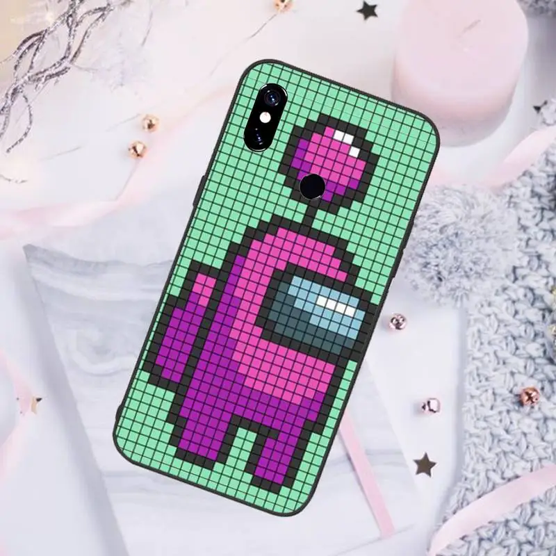 

Among Us Phone Case For Xiaomi Redmi note 7 8 9 pro 8T 9S Mi Note 10 Lite pro