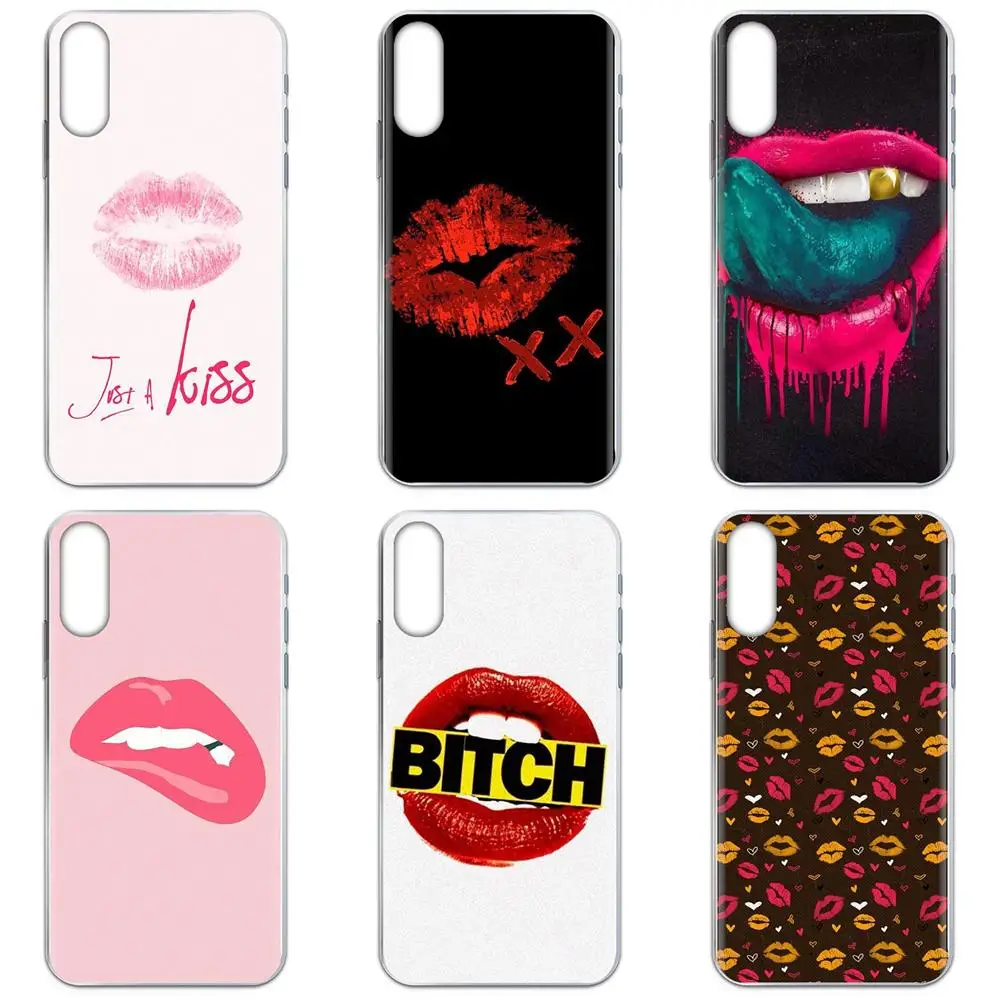 Сериал женские губы Сплетницы Пастель для iPhone 11 Pro 4 4S 5 5S SE 5C 6 6S 7 8 X XR XS Plus Max