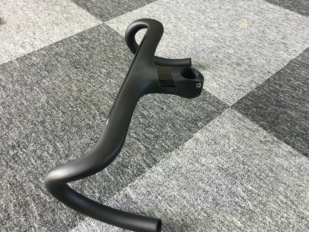 285g light verison STENZHORN Full black inc. углеродный дорожный велосипед Интегрированный руль со