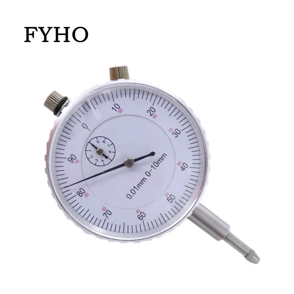 

0-10mm Dial Indicator Mesure Instrument Tool Indicators Gauge Dial Meter Calibration Table Scale Accuracy 0.01mm BFB-HY05