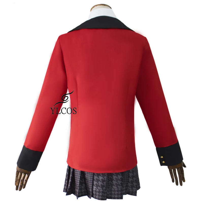 Аниме Kakegurui Jabami Yumeko костюмы для костюмированной вечеринки на Хэллоуин вечерние
