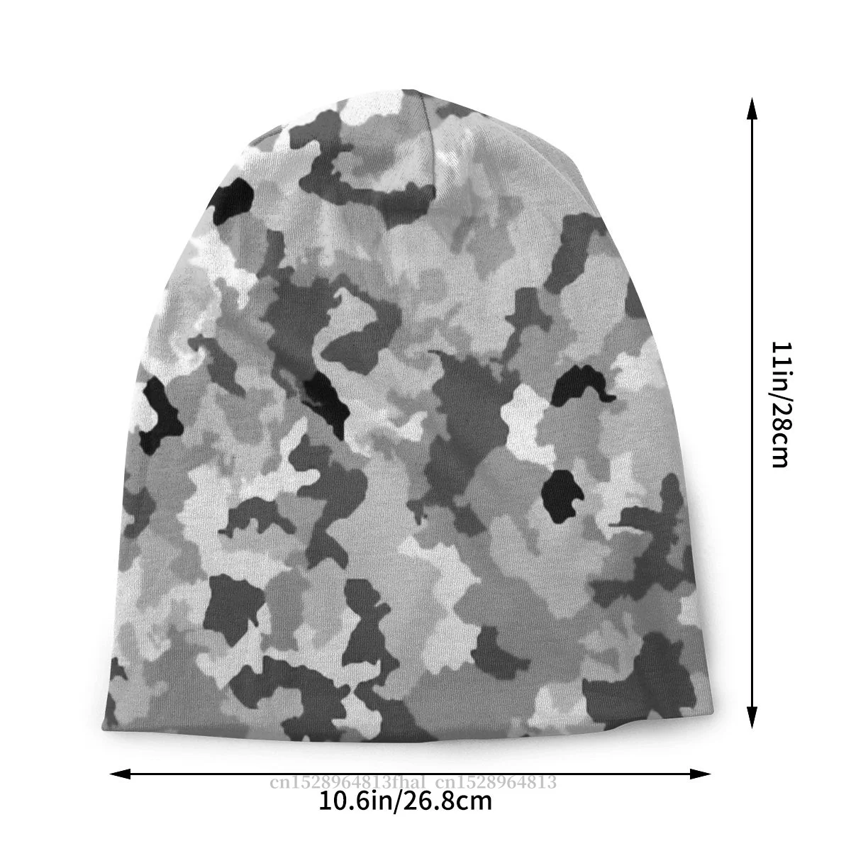 Зимние капот Homme модные вязаная шапка с камуфляжным принтом камуфляжные
