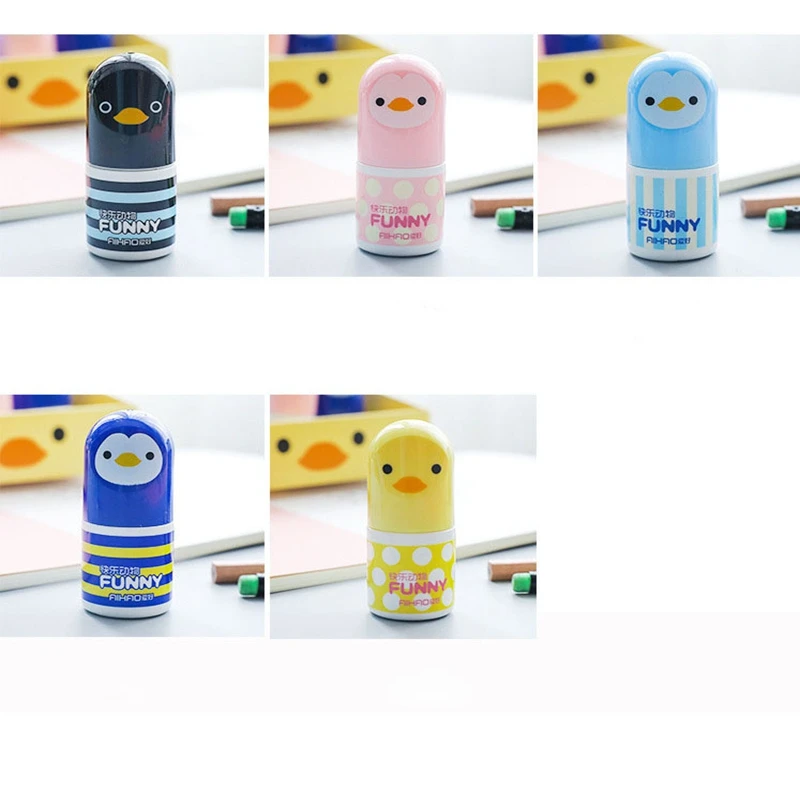 Коррекция мультфильмов Жидкий корректор клейкая лента Kawaii инструмент для детей