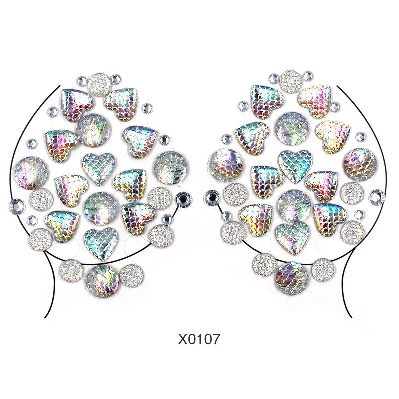 Драгоценный камень клей татуировки Стикеры Boho тела декор наклейка Bindi может быть