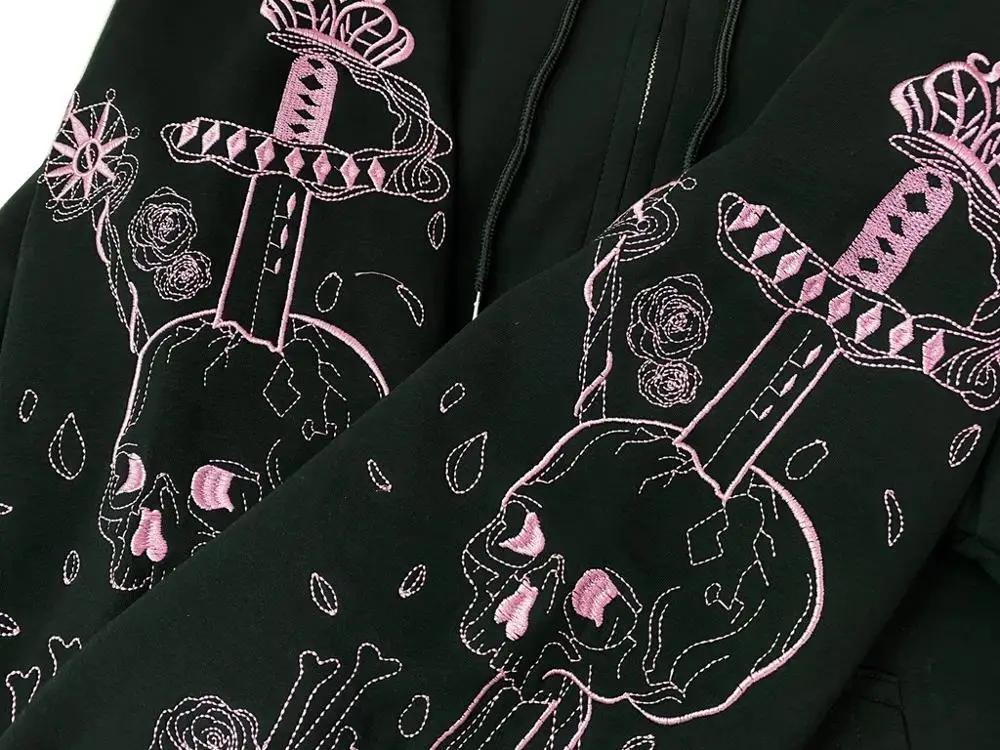 

New arrival Hot Sale Autumn Winter Women Japanese Harajuku Preppy Style embroidered loose Baseball Long Sleeve Fashion Coat