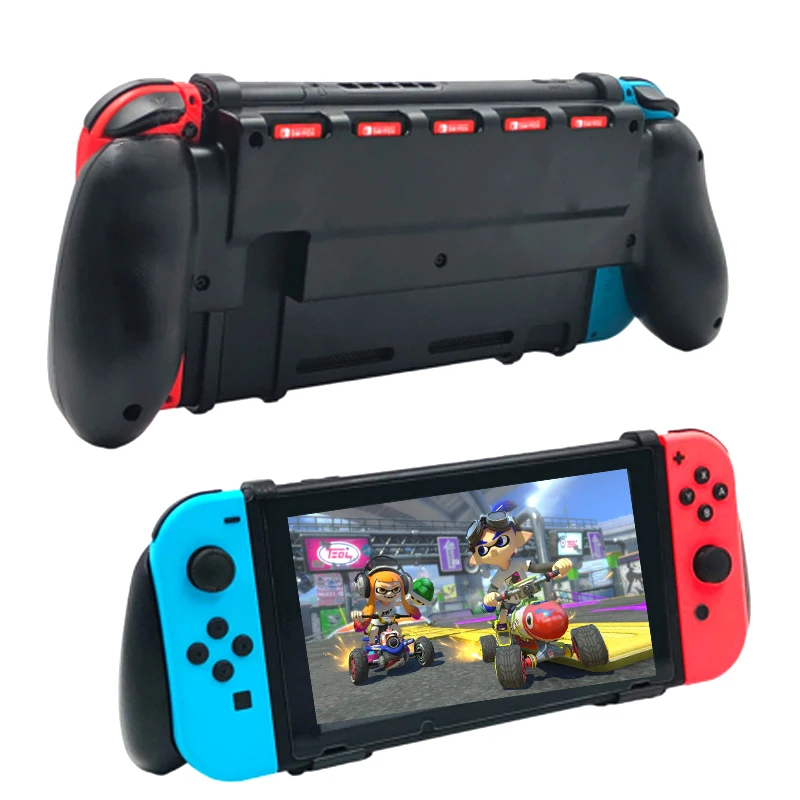 Ручка переключателя чехол для Nintendo с 5 картами хранения игр эргономичная ручка