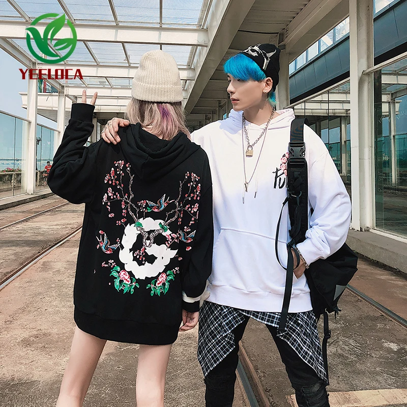 2019 дропшиппинг Новый китайский стиль Magpie Lovers толстовка с капюшоном уличная Ретро