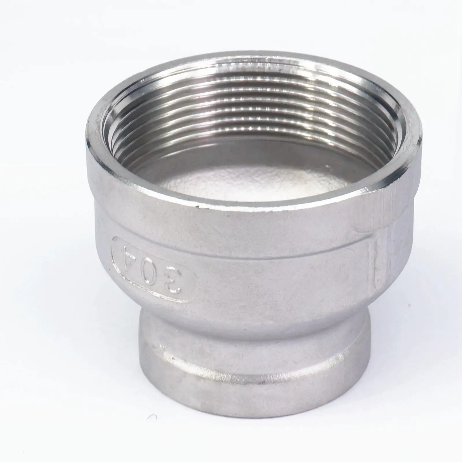 1-1/4 &quotBSP до 2&quot BSP Женская резьба 304 нержавеющая Steeel концентрический редуктор