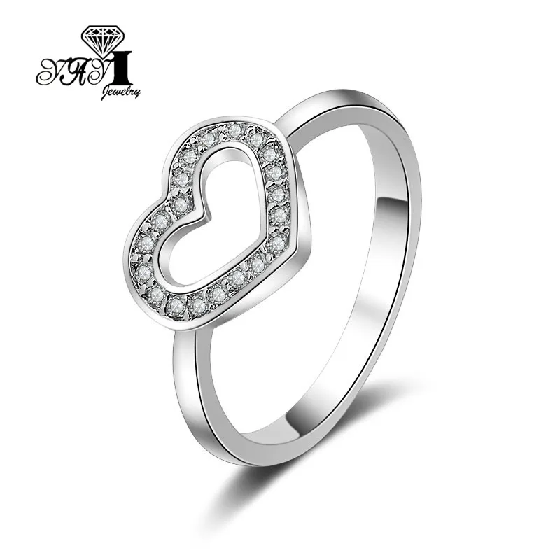 

Wholesale YaYI Fine Jewelry Fashion Princess Cut White AAA Cubic Zirconia Silver Color Engagement Wedding Party Lovers Rings