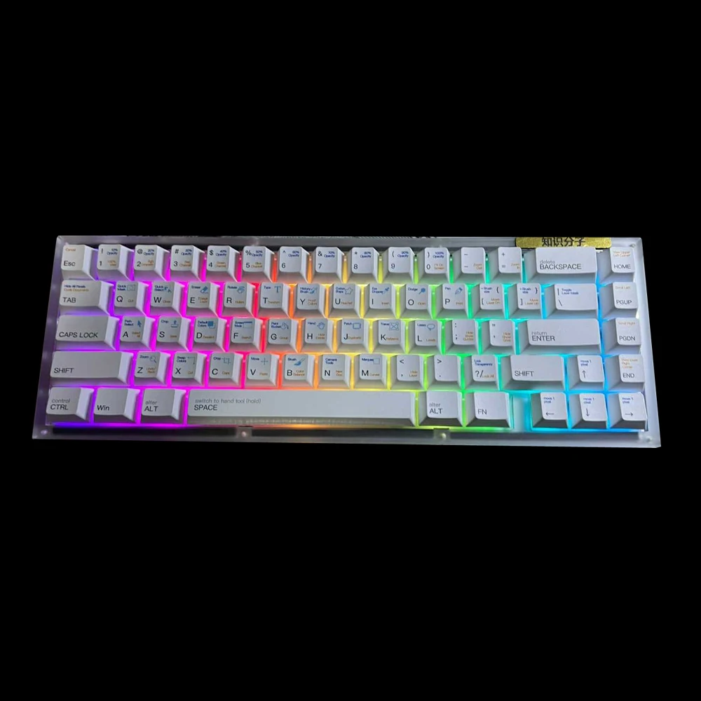 Чехол для клавиатуры с акриловым уплотнителем и прокладкой 65% | Компьютеры офис