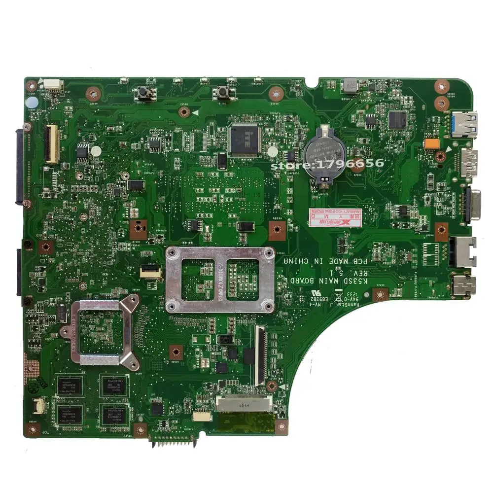 K53SD материнская плата для ноутбука Asus K53SD K53S A53S X53S материнская плата для ноутбука REV 5,1 Материнская плата ноутбука GT610M-2G HM65