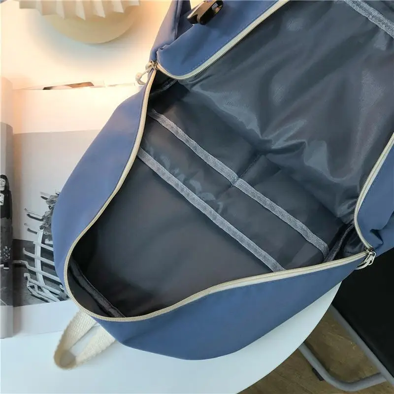 

Japanese system Lovely girl Backpack College style Large capacity Waterproof nylon Student's schoolbag Fashion Harajuku bags New