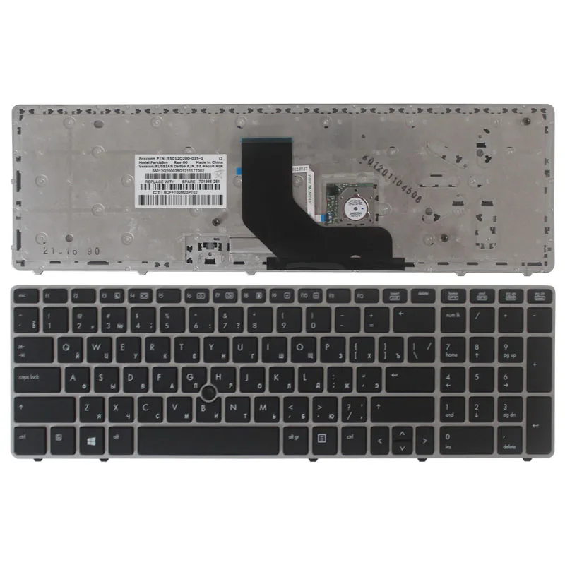  Pop      HP EliteBook 8560p 8570P 8560B 6560b 6565b 6560P RU,    701986-251