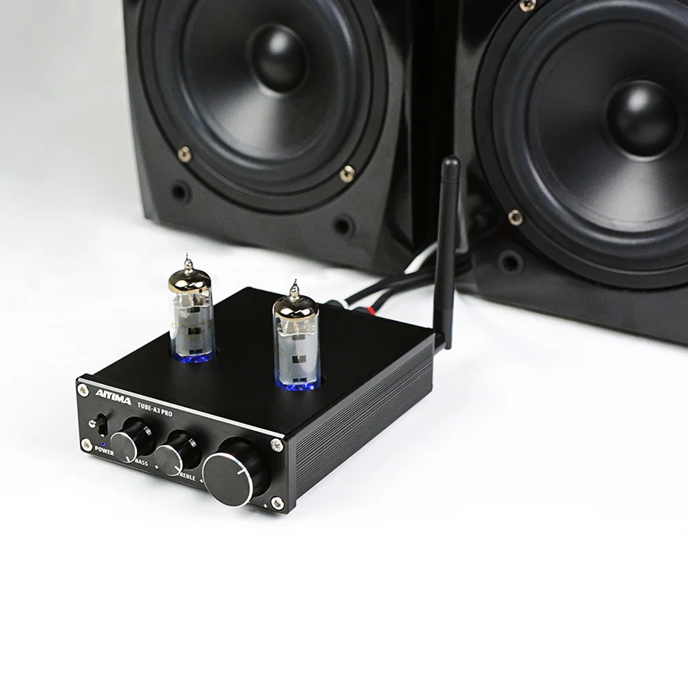 AIYIMA 6K4 вакуумный ламповый усилитель предусилитель Bluetooth 5,0 желчный предусилитель вакуумный трубчатый предусилитель с регулировкой тонов высоких частот