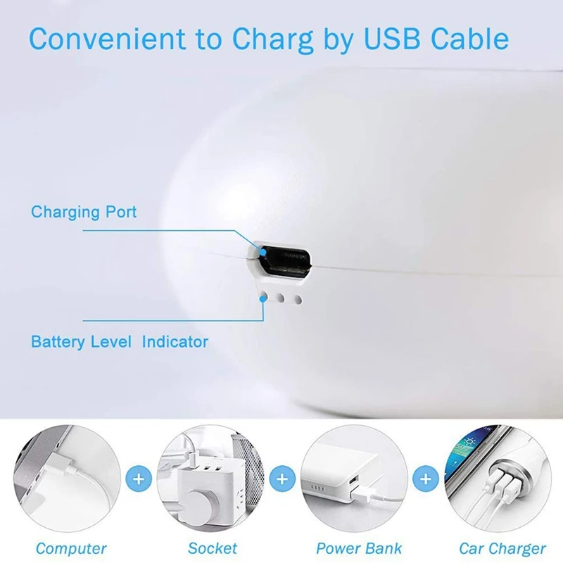 Генератор озона дезодорирующий очиститель воздуха перезаряжаемый от USB для