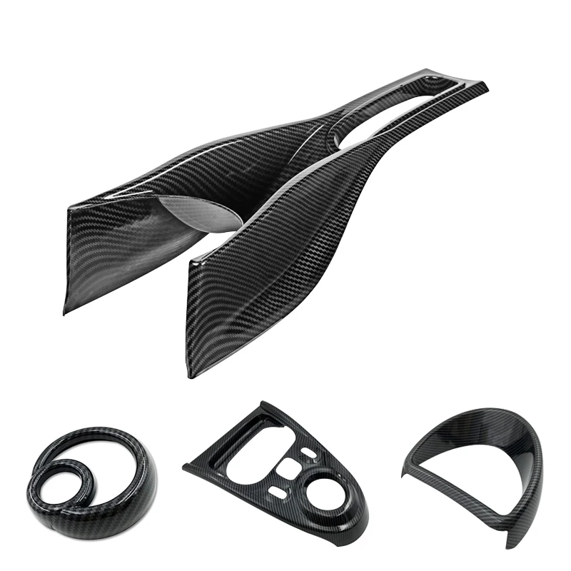 For Mercedes Smart 453 Fortwo forfour Car interior modeling carbon pattern ABS plastic decoration modification accessories | Автомобили и