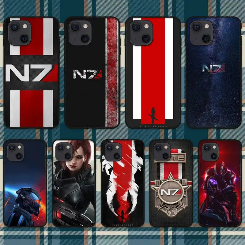 Чехол для телефона N7 Mass Effect iPhone 11 12 Mini 13 Pro XS Max X 8 7 6s Plus 5 SE XR | Мобильные телефоны и