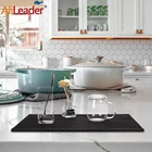 Alileader парикмахерский коврик 12 дюймов x 18 дюймов, гибкий коврик для станции из ПВХ, профессиональный коврик для салона и парикмахерской, подушечки для рабочих станций, инструменты для салона красоты