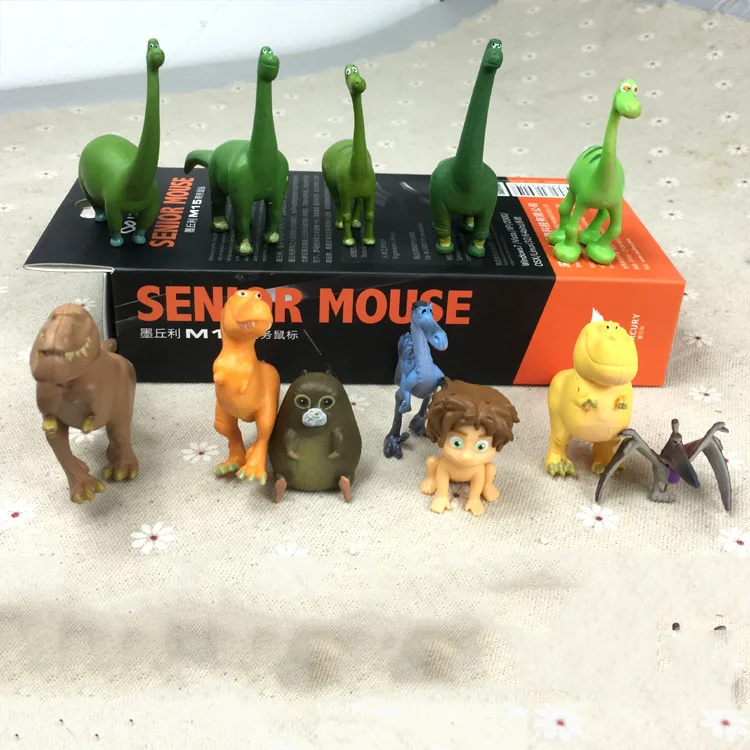 12 шт./компл. тропический Топпер для торта в джунглях с динозавром вечерние