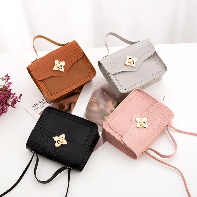 

Женские сумки на плечо, Сумка с крокодиловым узором, женская сумка через плечо, квадратная женская сумка-мессенджер из искусственной кожи, н...