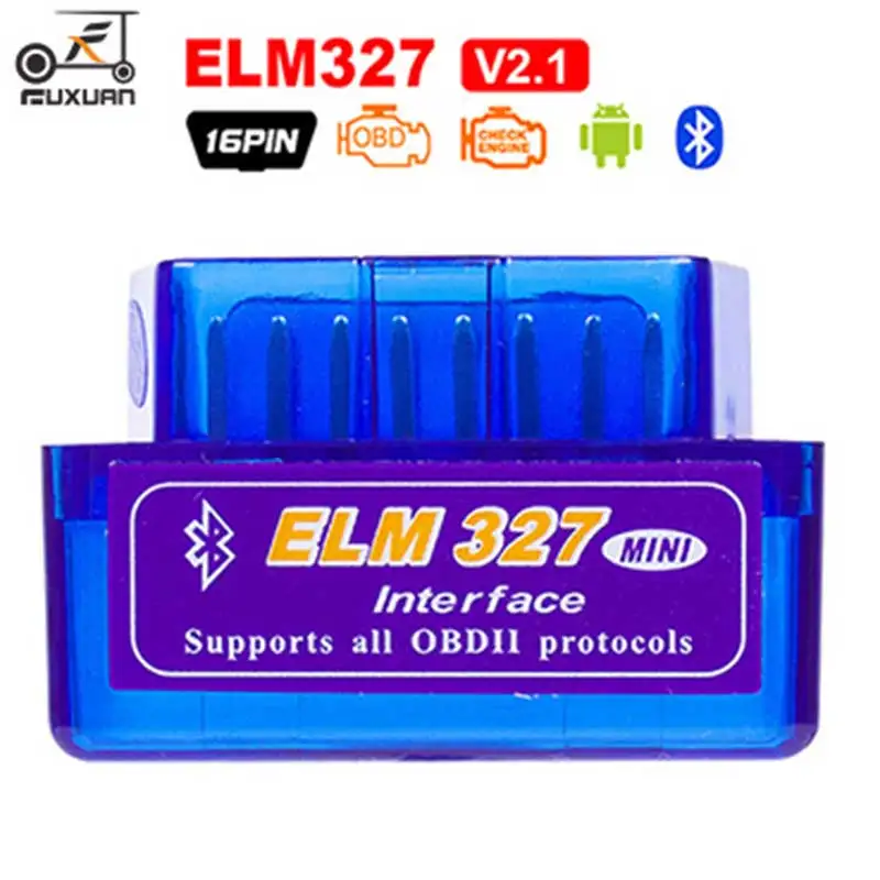 

Super Mini ELM327 OBD2 Bluetooth V1.5 V2.1 Car Diagnostic Tool ELM 327 V1.5 OBD 2 Scanner Work Android Windows 12V Diesel