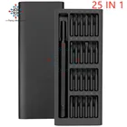 Набор отверток для ежедневного использования 25 в 1 точные магнитные биты отвертка инструмент для ремонта с ручкой ящик для хранения для умного дома