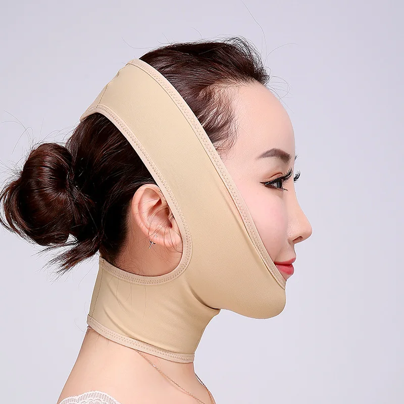 V Форма маска для лица Уход за кожей тонкий подбородка проверить шеи