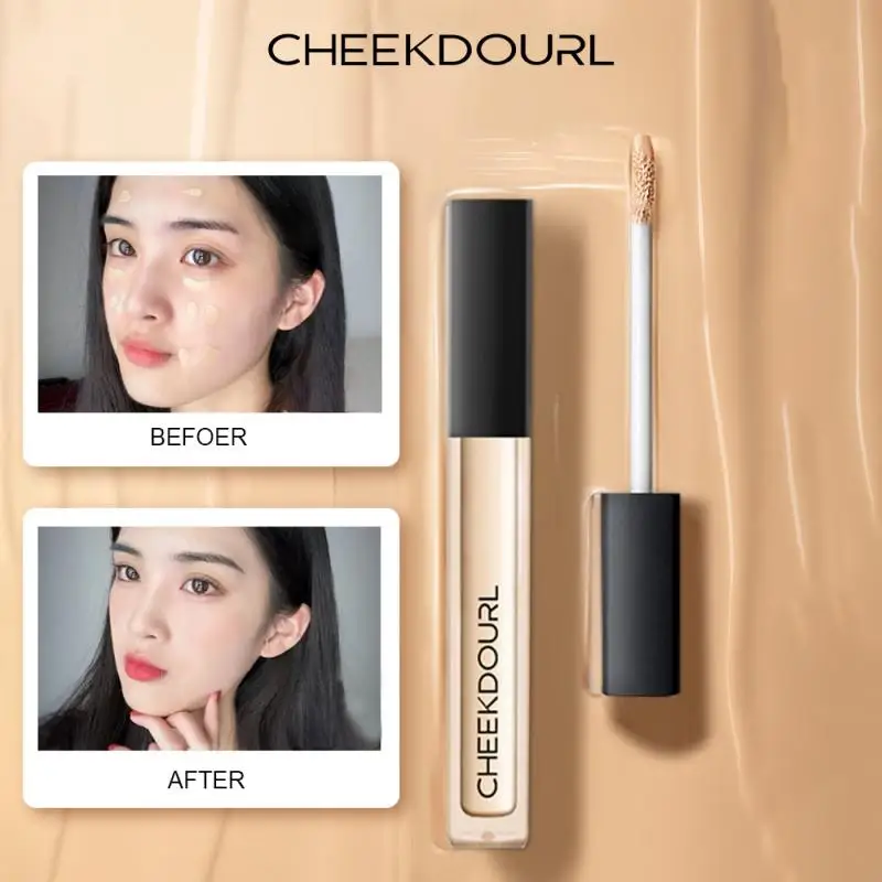 

3 Color Liquid Concealer Cream Waterproof Dark Eye Circle Blemish Acne Scars Full Coverage Concealer Stick Facial Base TSLM1