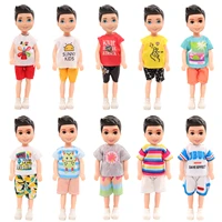 10 set fashion chelsea doll clothes baby boy 5 5 inch tops with pants 16cm dolls clothes kids toy doll accessories birthday gift