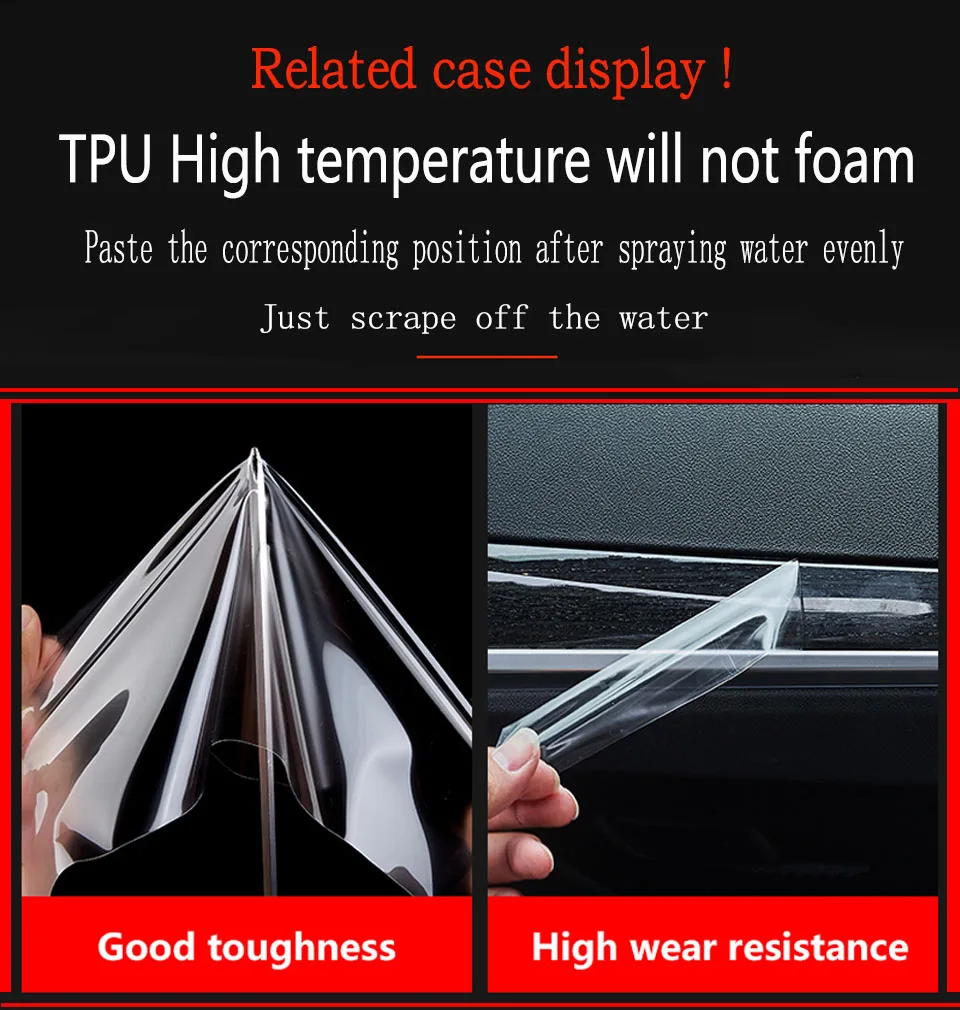 Для Changan CS35 Plus 2018-2020 Автомобильная GPS-навигация телефон экран ТПУ пленка защита