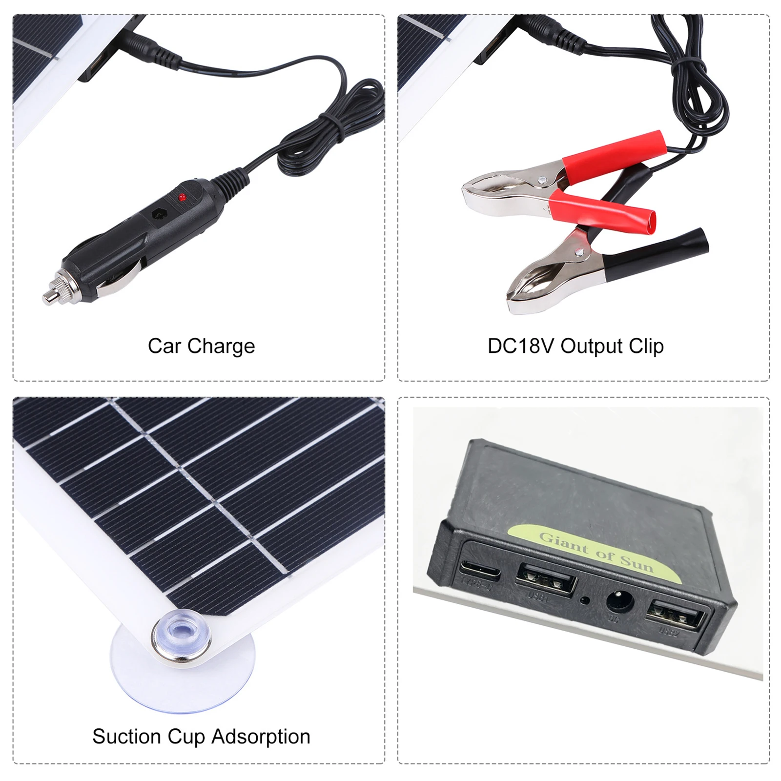 Продажа 200W Панели солнечные комплект 12V Батарея USB Зарядное устройство с 100A контроллер для Караван Лодка на открытом воздухе телефона зарядки в авто...
