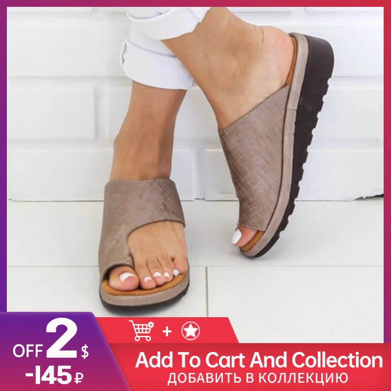 

Сандалии женские на толстой подошве, однотонные Нескользящие босоножки на нескользящем каблуке, большие размеры, в европейском и американс...