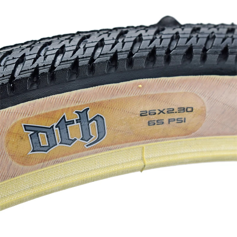 Фото Велосипедные шины MAXXIS 26 26 26*2,3 BMX, уличный велосипед 26er, шины с фиксированной передачей, триальные триаллеры, сверхлегкие DTH FGfs с желтым краем №3
