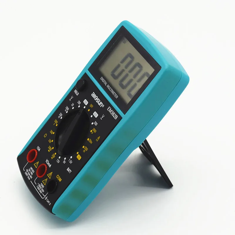 Цифровой мультиметр с ЖК дисплеем вольтметр амперметр измеритель