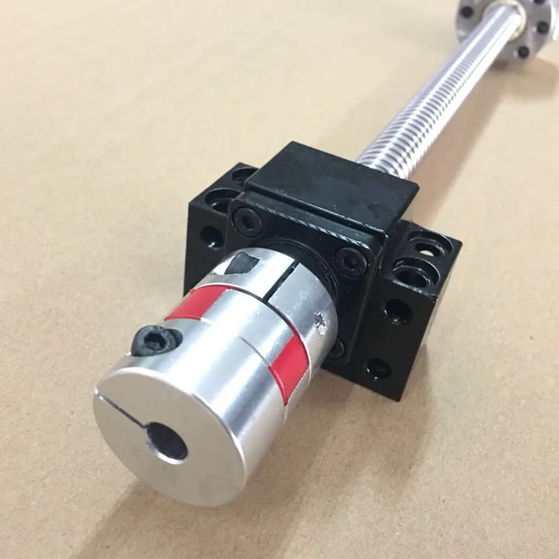 SFU1204 набор: 300 350 400 450 500 600 700 800 900 1000 мм шариковый винт + BK/BF10 Корпус гайки муфта с ЧПУ