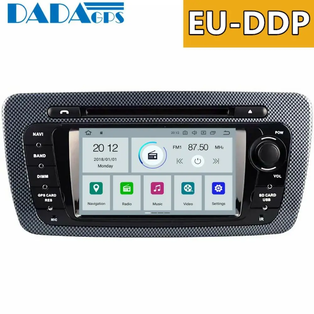 Автомагнитола на Android 9 0 4 + 32 ГБ мультимедийный DVD плеер для SEAT IBIZA 2009 2010 2011 2012 2013 GPS