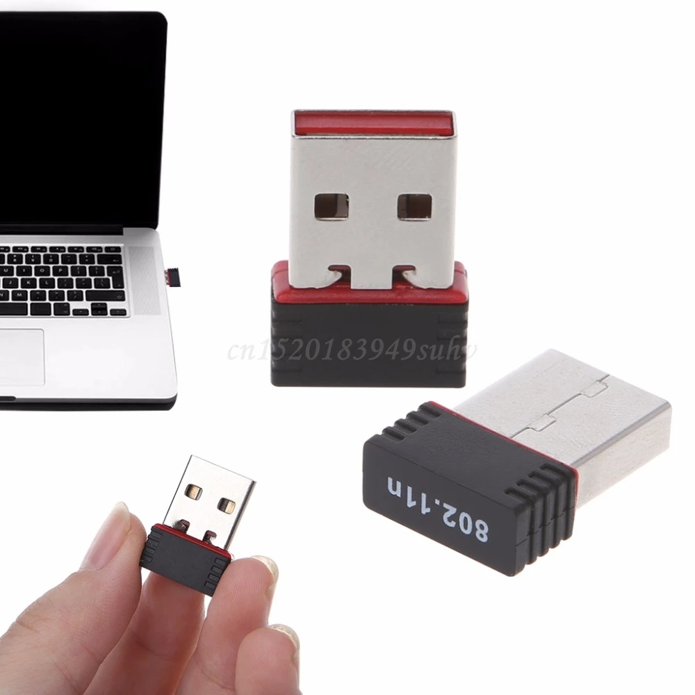 Мини 2 4 ГГц ISM 150 Мбит/с USB 0 Wi Fi Беспроводной адаптер сеть LAN Карта 802 11 ngb Ralink MT7601 1