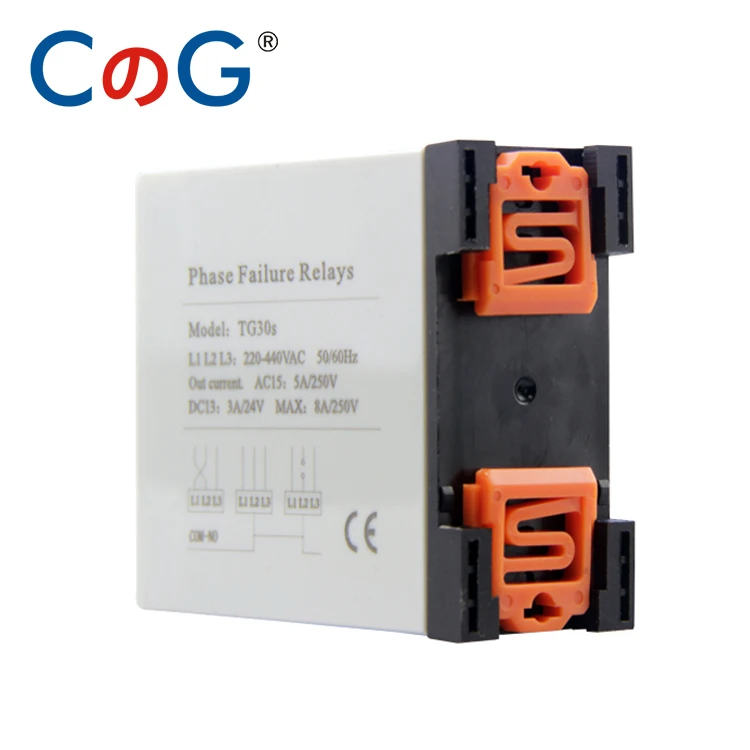 TG30S мощность 3 фазы 220V~ 660V 50Hz/60Hz TL-2238 сбой защиты от потери последовательное реле электронная защита защитное реле