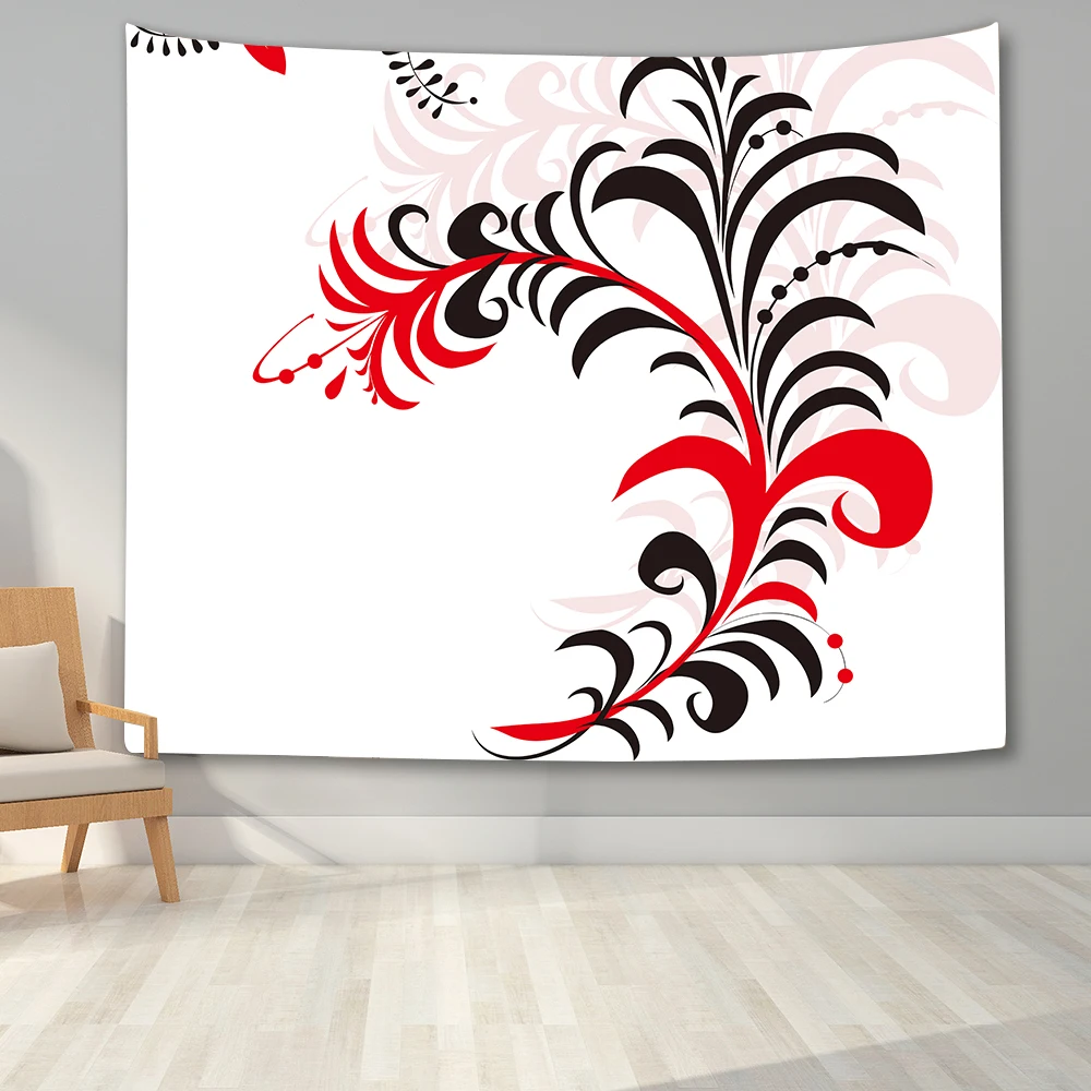 

Beautiful Flowers Pattern Wall Hanging Tapestry For Bedroom Colorful Florals Tapestries Background Cloth Home Dorm Decor