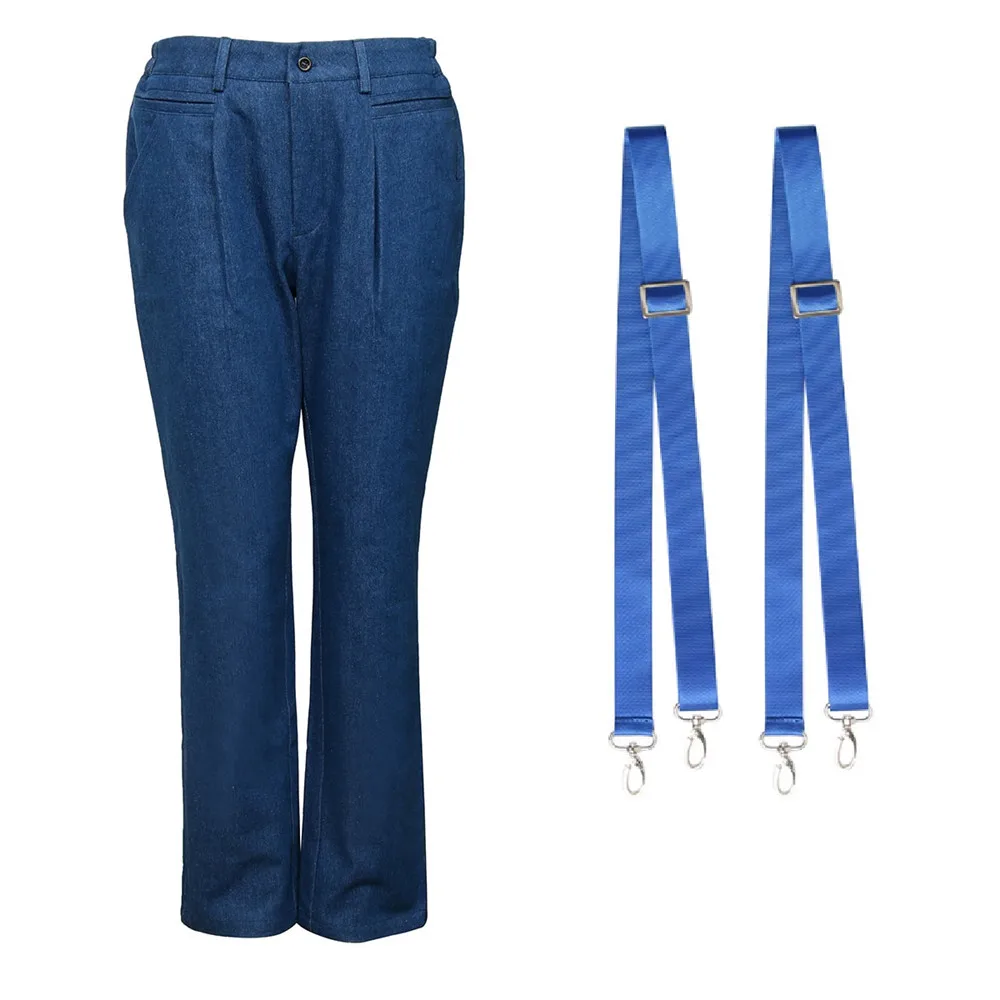 

Eleven Cosplay Costume For Stranger Things Season 3 Long Sleeve Printed Shirt Strap Pants Halloween Women Girls Party Costume