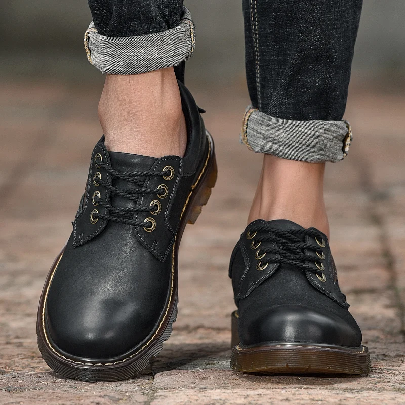 

2020 sneaker zapatos mens leather shoes para hombre boots casual leisure sport men informales hot causal outdoor spring fashion