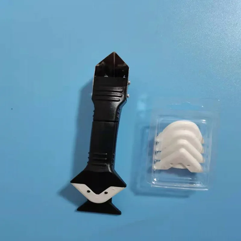 

3/5 In 1 Silicone Scraper Sealant Remover Tool Set Caulking Finisher Smooth Scraper Removal Stainless Steel/Plastic Hand Tool